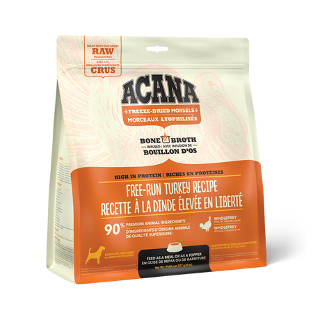 ACANA Freeze Dried Food Free Run Turkey Recipe